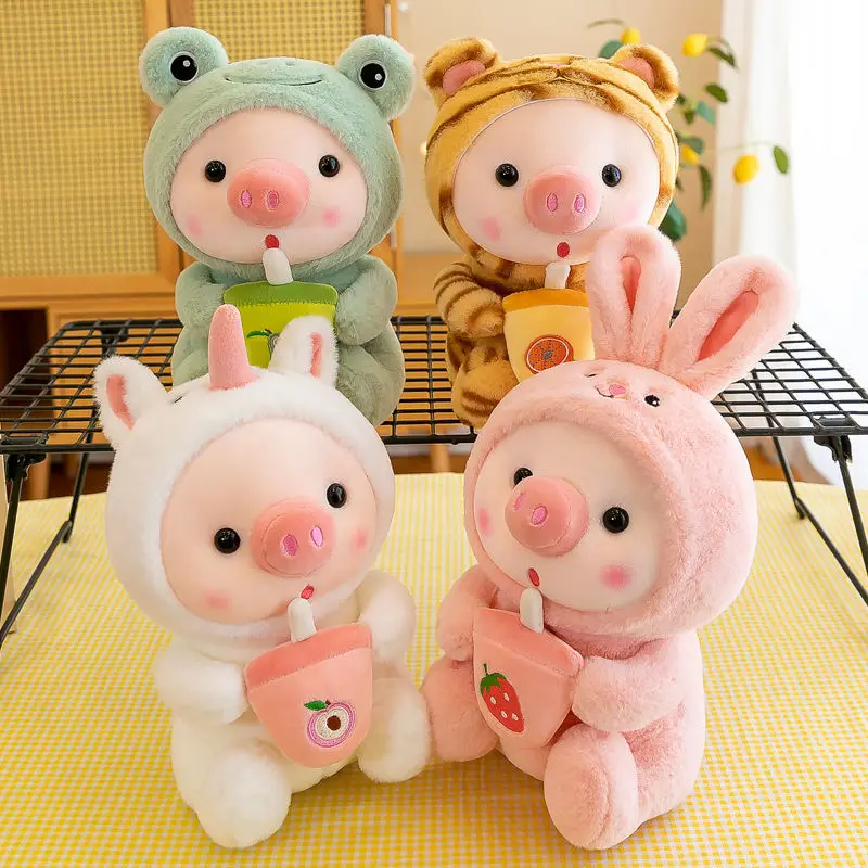 Cuddly Bubble Pig Plush Toy - Image 5