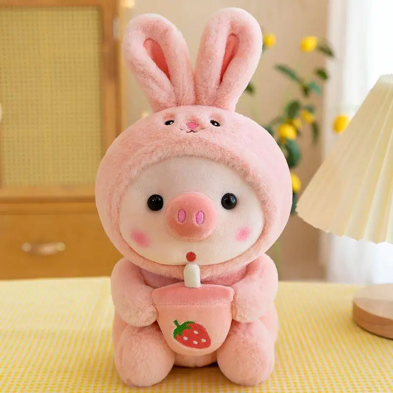 Cuddly Bubble Pig Plush Toy - Image 9