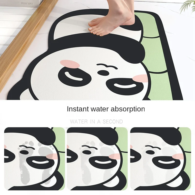 Cute Cartoon Non-Slip Quick Dry Bath Mat - Image 17
