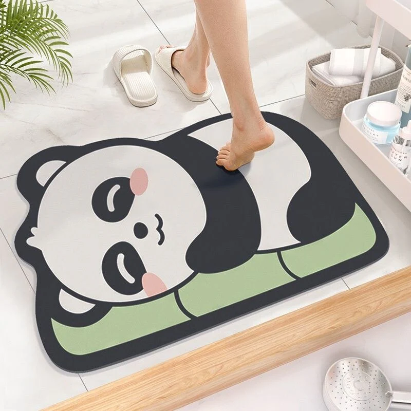 Cute Cartoon Non-Slip Quick Dry Bath Mat - Image 5