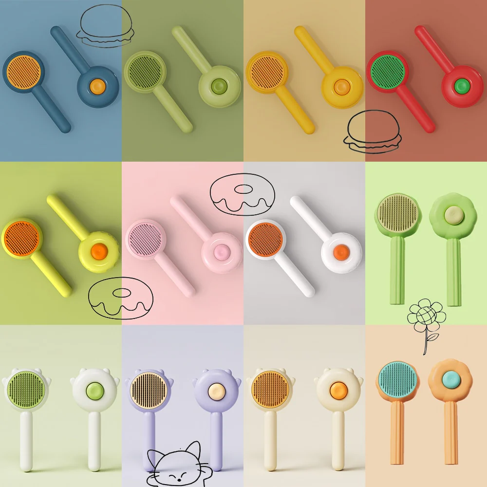 Cute Cartoon Shaped Pet Comb Brush - Image 14