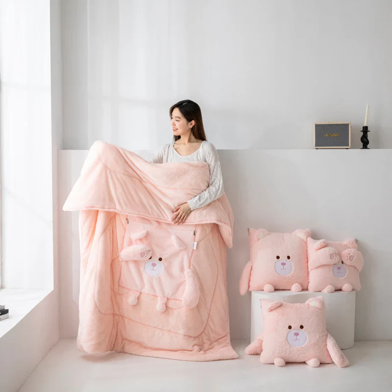 Cute Pillow Quilt Blanket - Image 2