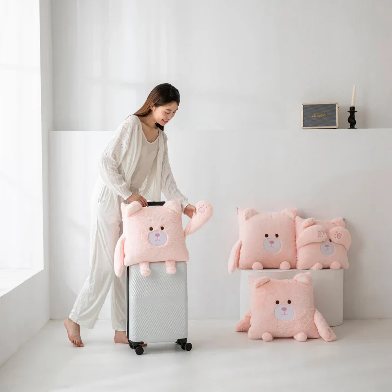 Cute Pillow Quilt Blanket - Image 4
