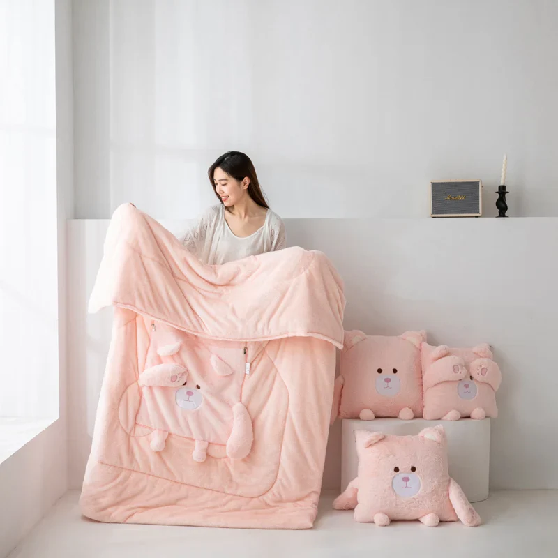 Cute Pillow Quilt Blanket - Image 7