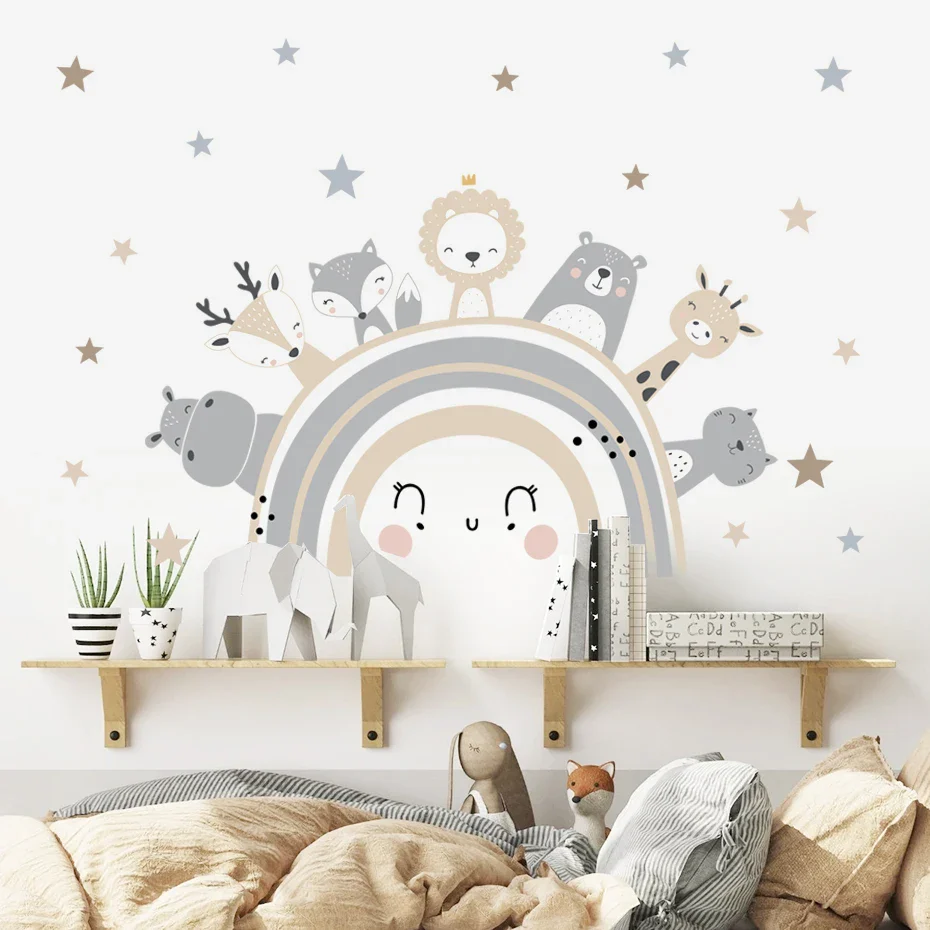 Cute Rainbow Friends Wall Sticker - Image 2
