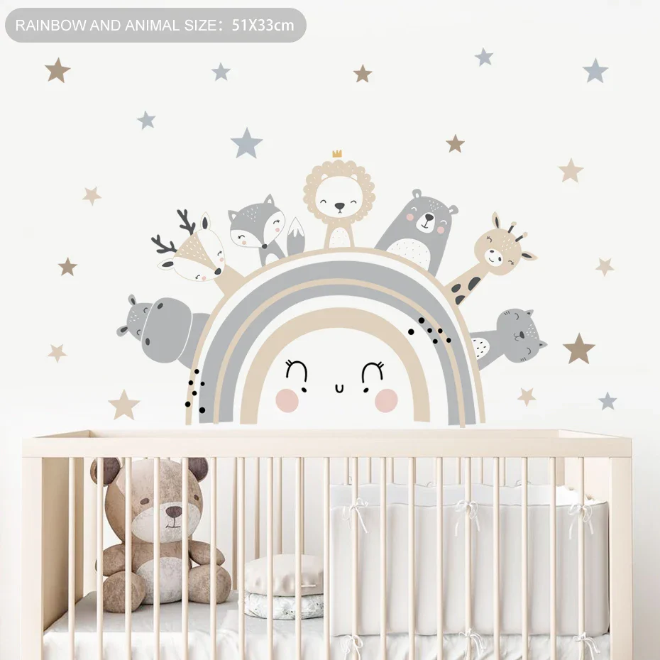 Cute Rainbow Friends Wall Sticker - Image 3