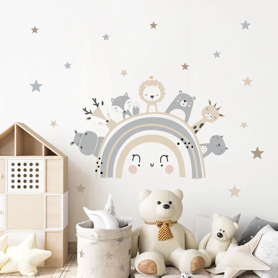 Cute Rainbow Friends Wall Sticker - Image 4
