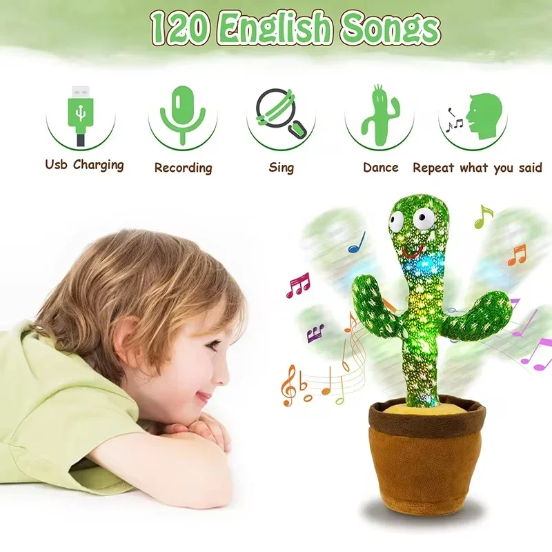 DanzuCactus Singing Dancing Toy - Image 2