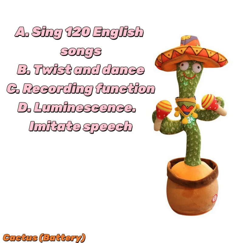 DanzuCactus Singing Dancing Toy - Image 20