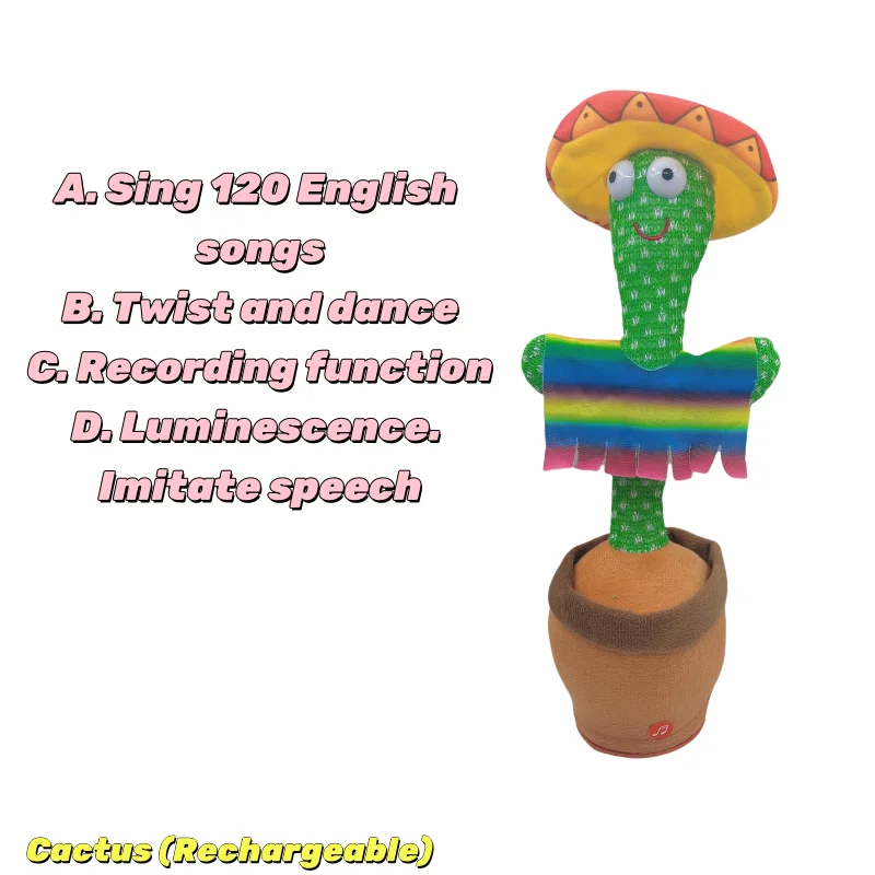 DanzuCactus Singing Dancing Toy - Image 7