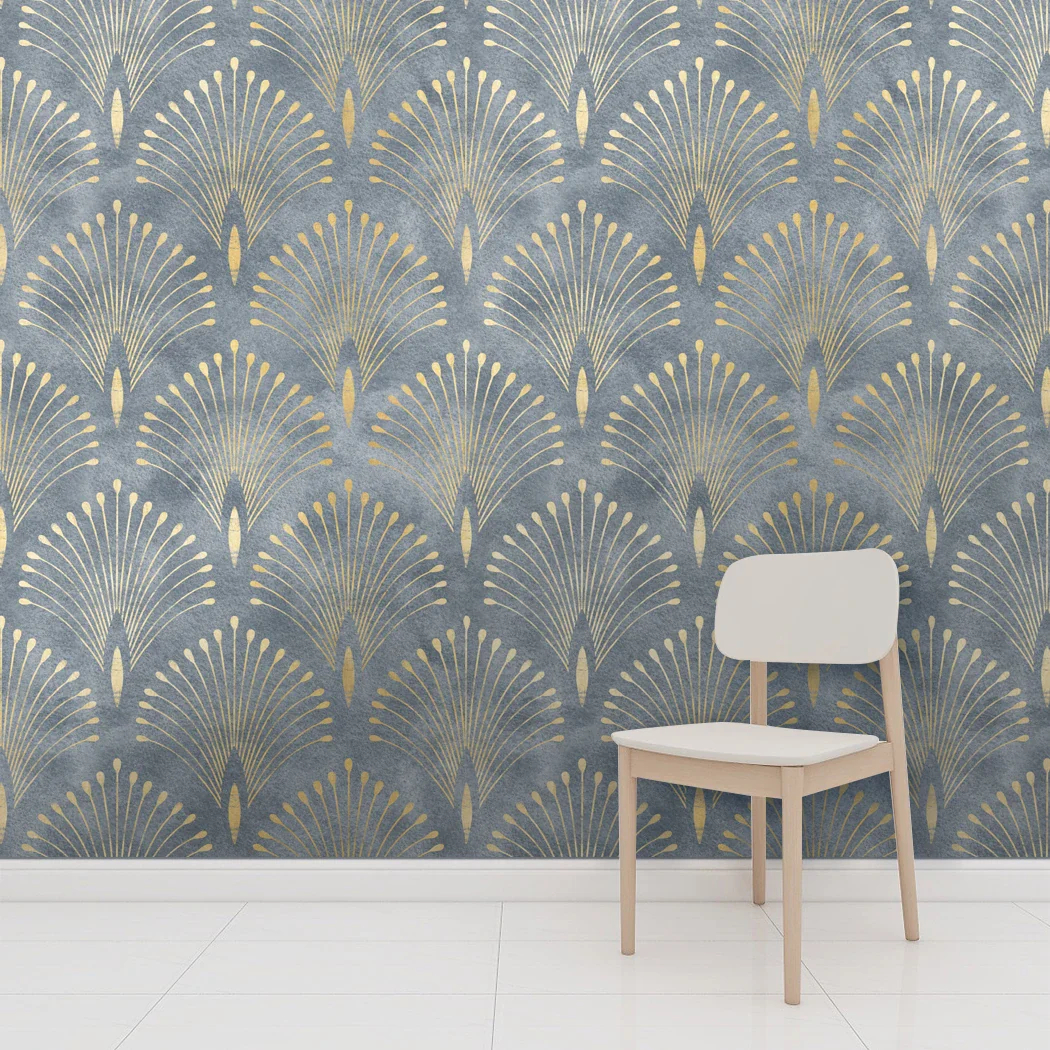 Dark Green Geometric Self Adhesive Wallpaper - Image 22