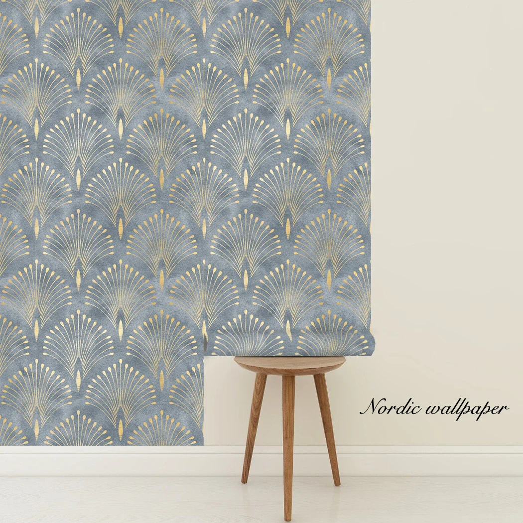 Dark Green Geometric Self Adhesive Wallpaper - Image 24