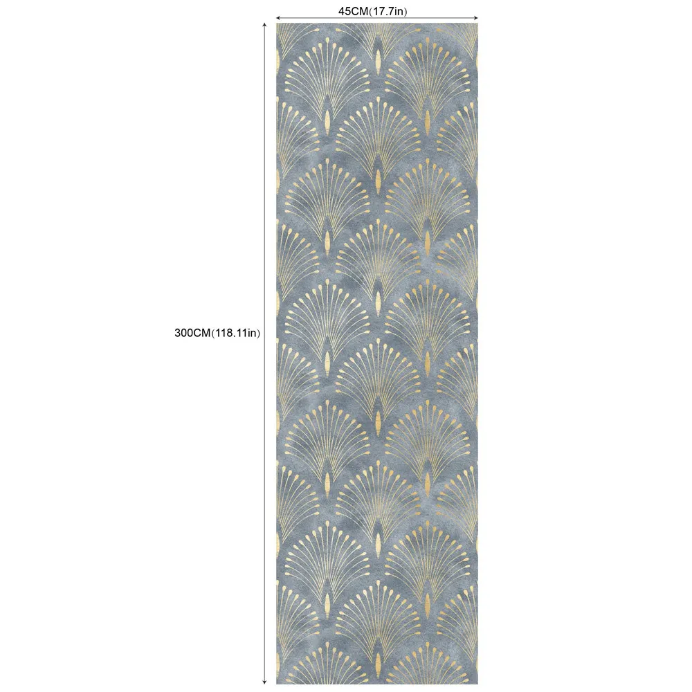 Dark Green Geometric Self Adhesive Wallpaper - Image 25