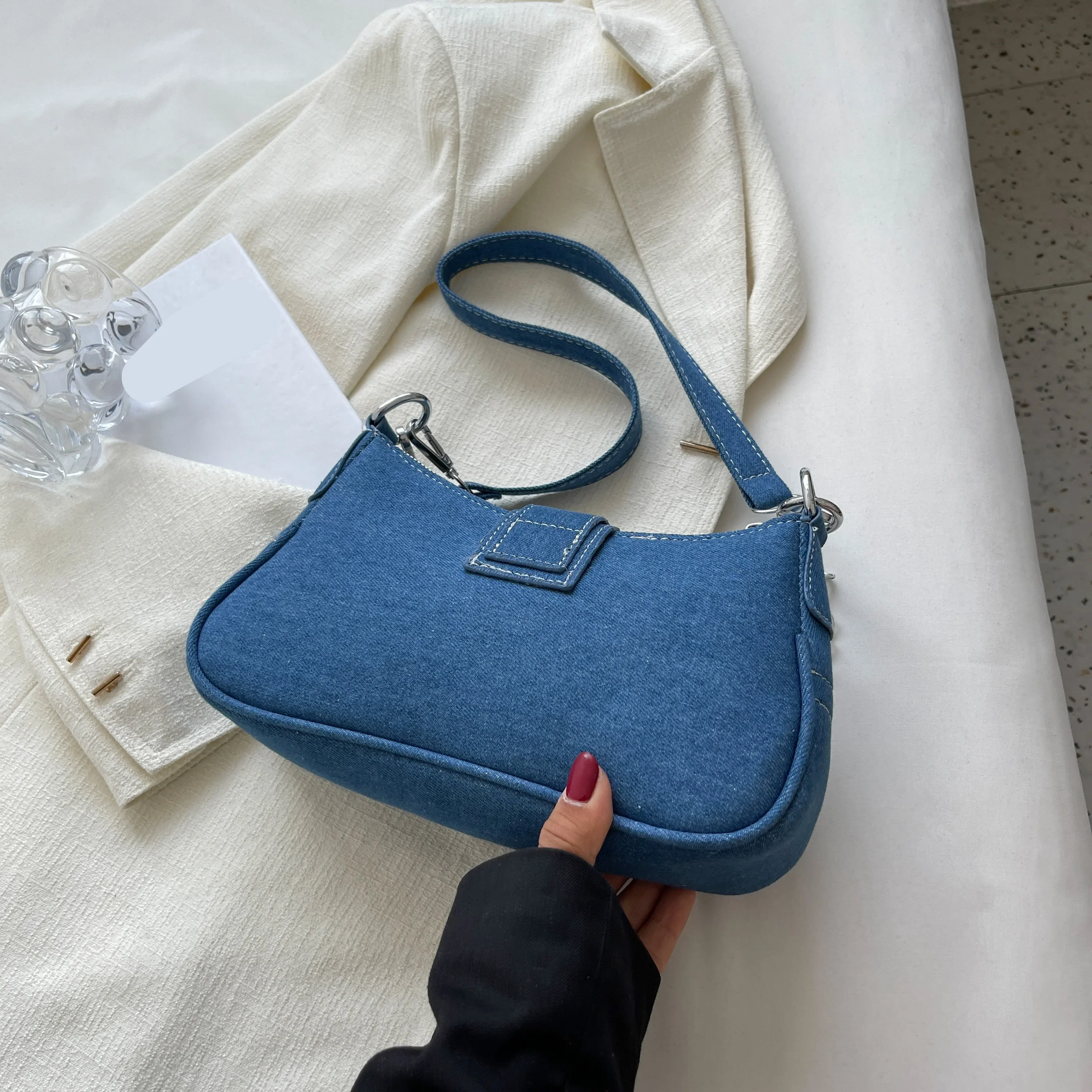Denim Chic Crossbody - Image 3