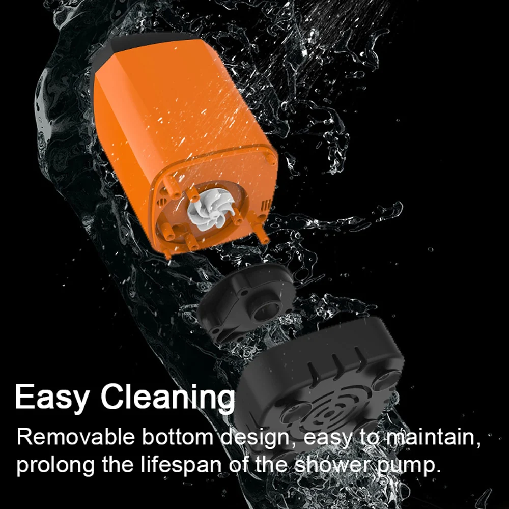 Digital Display Hot Cold Heating Shower Pump - Image 4