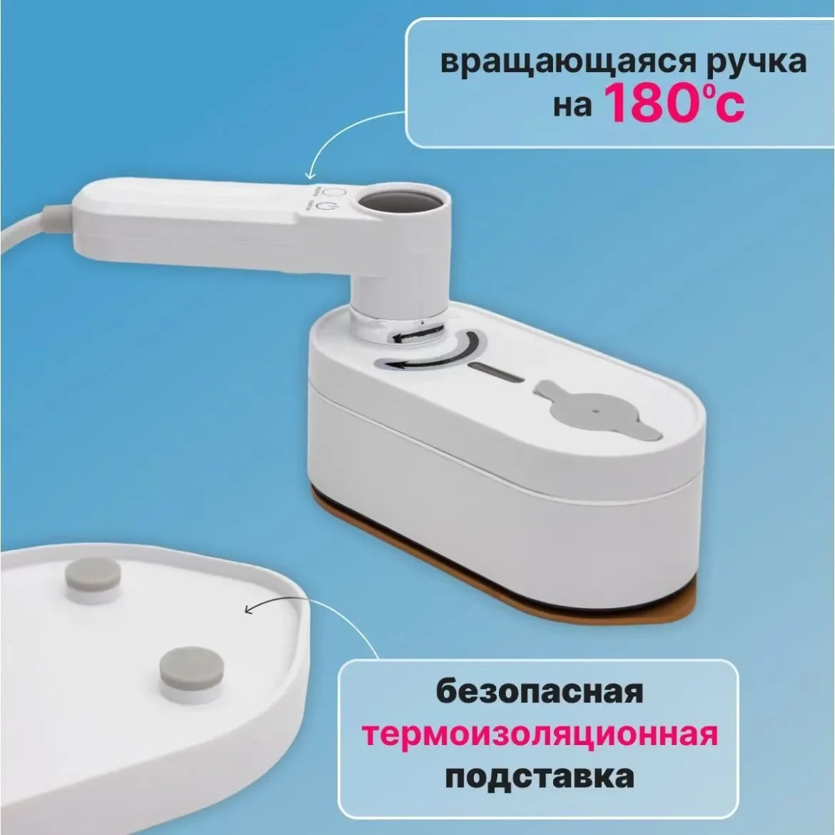 Digital Display Portable Iron - Image 4
