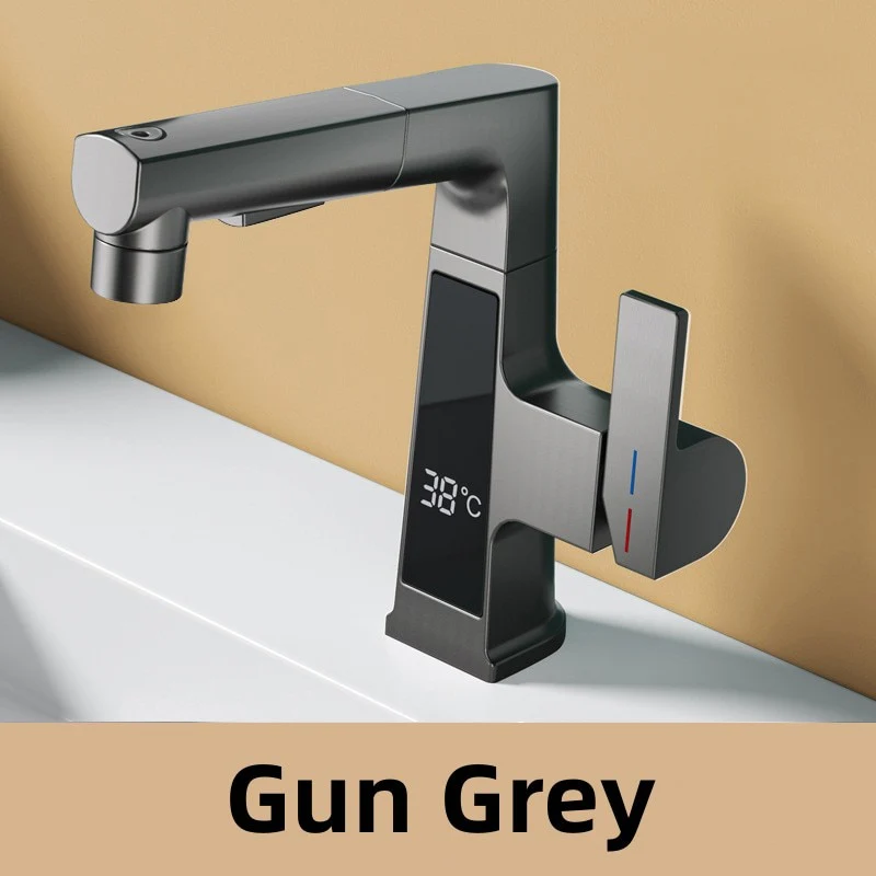 Digital Display Pull Out Faucet - Image 4