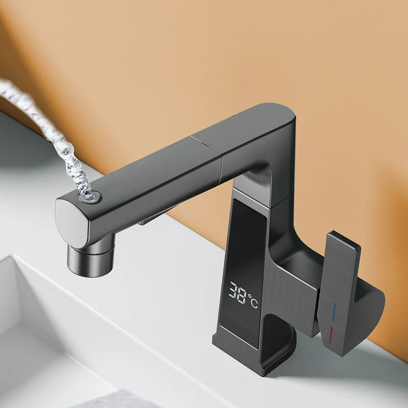 Digital Display Pull Out Faucet - Image 9