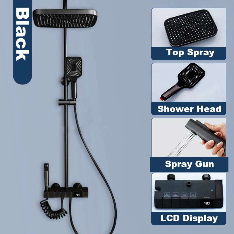 Digital Display Shower Set - Image 3