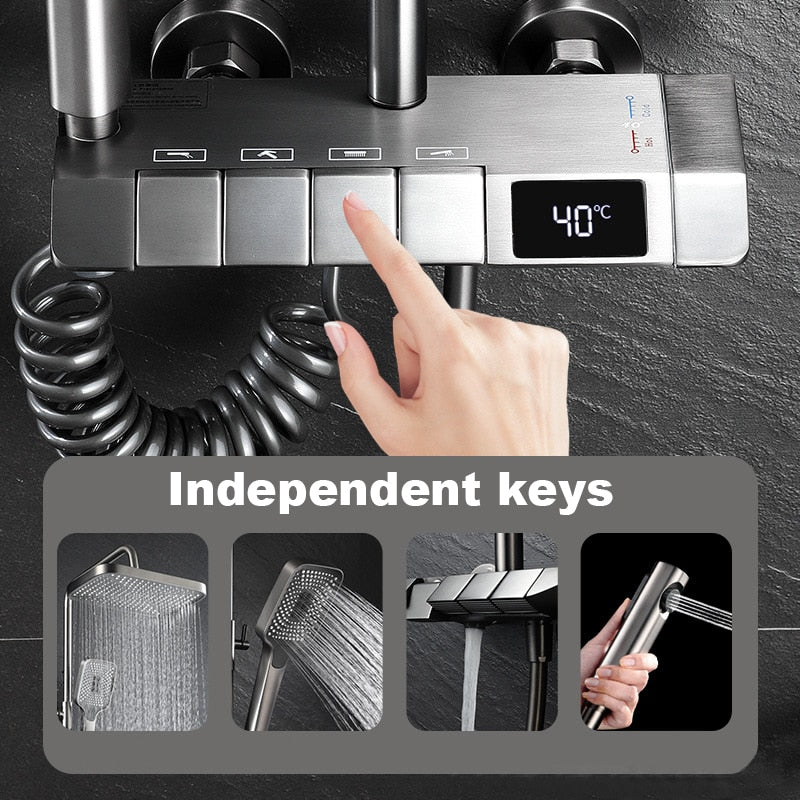 Digital Display Shower Set - Image 7