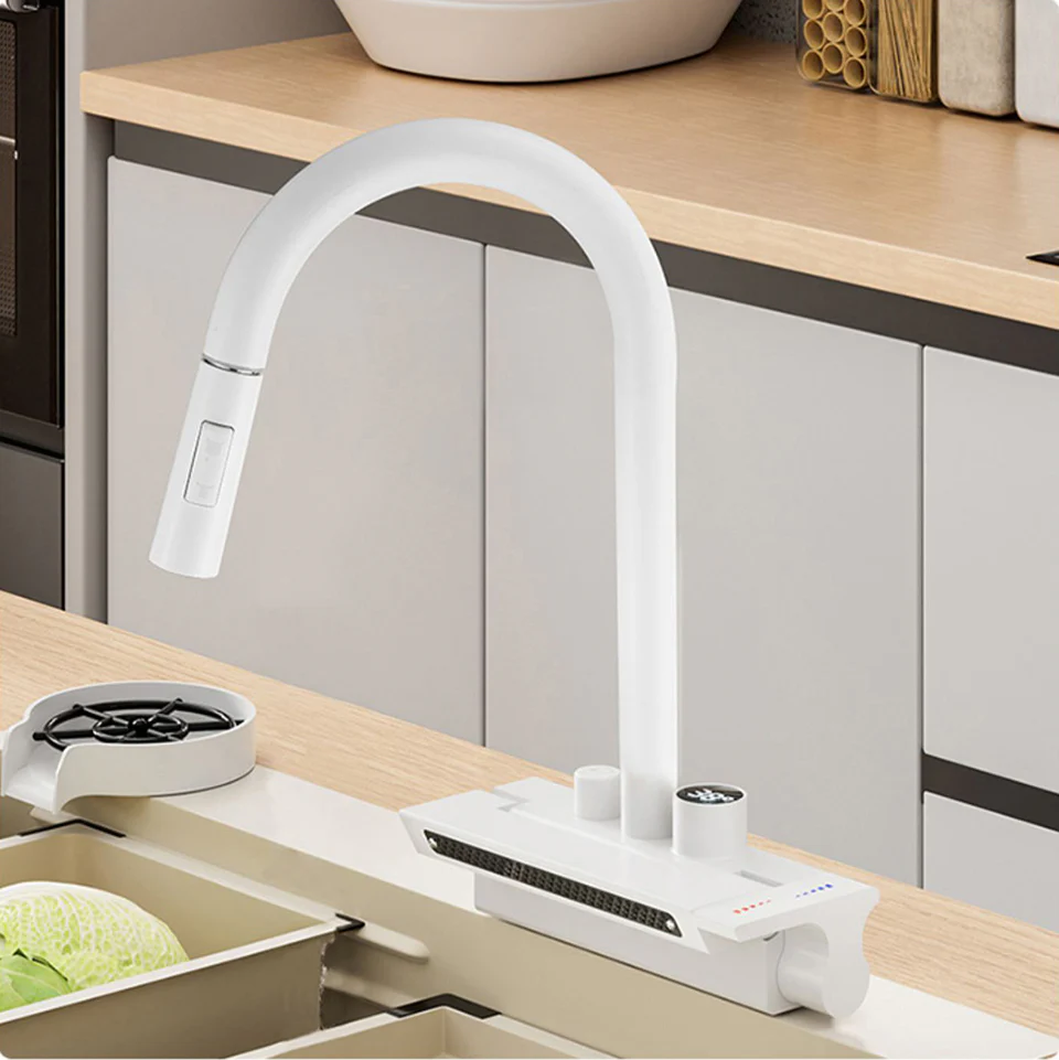Digital Display Smart Waterfall Faucet - Image 25