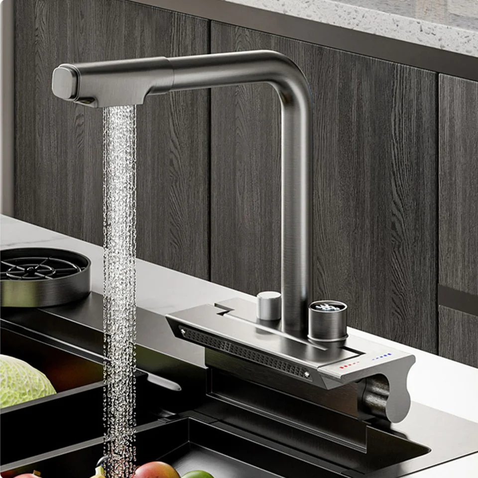 Digital Display Smart Waterfall Faucet - Image 7