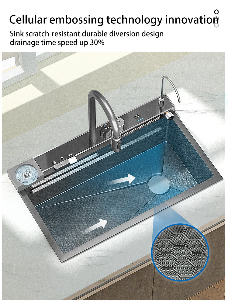 Digital Display Waterfall Sink - Image 13