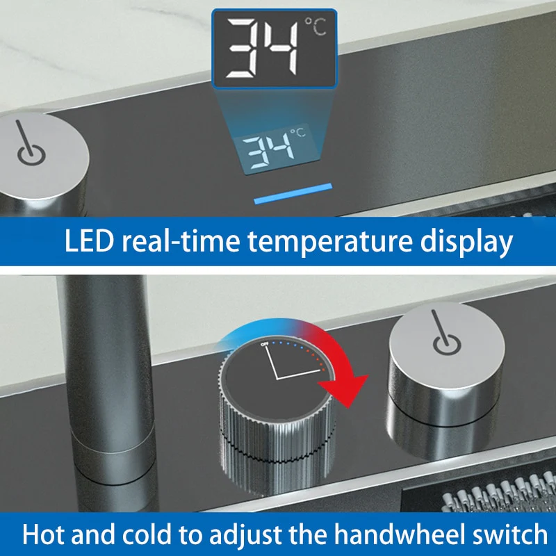 Digital Display Waterfall Sink - Image 4