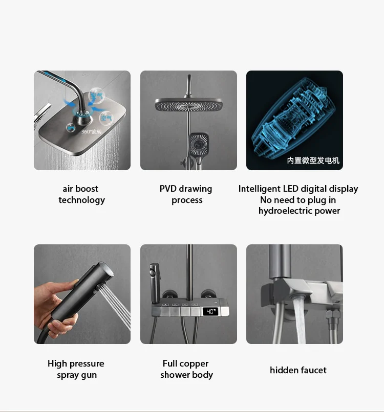 Digital Smart Shower Set - Image 17