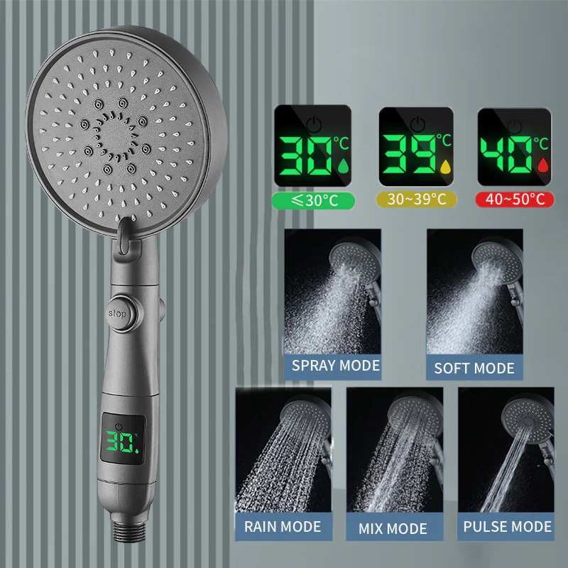 Digital Temperature Shower Head - Image 10