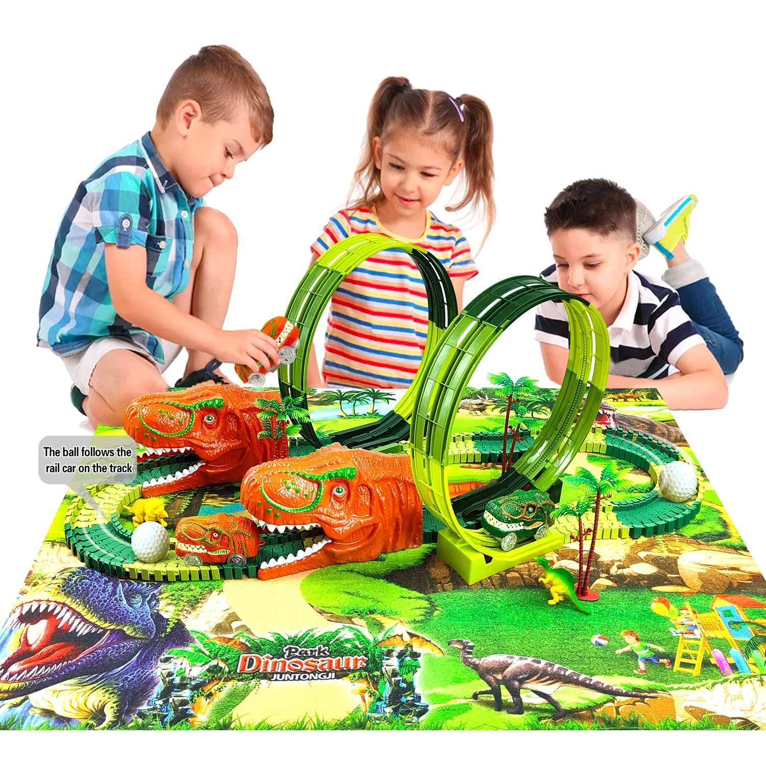 Dinosaur Railway Toy - Image 2
