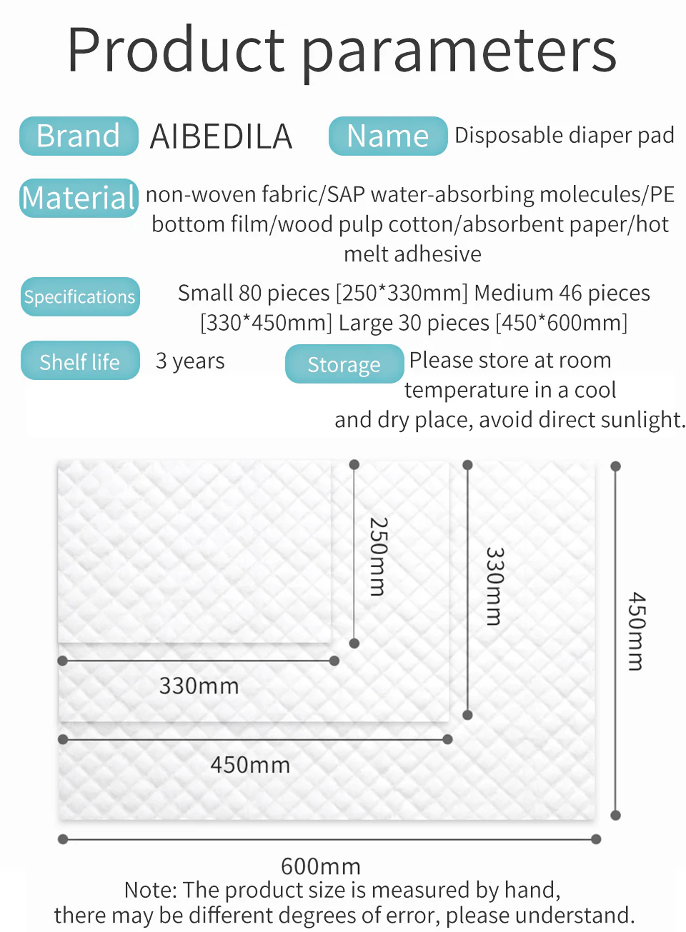 Disposable Waterproof Diaper Changing Mat - Image 24