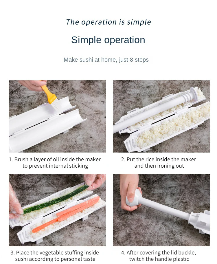 DIY Sushi Maker Roller - Image 27