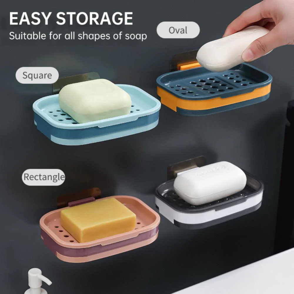 Double Layers Soap Drain Box - Image 11