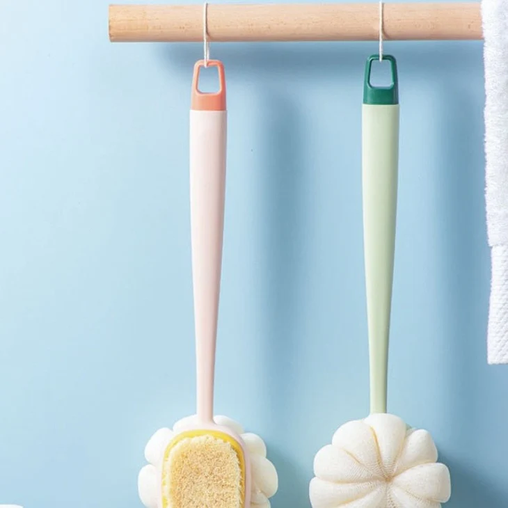 Double Side Long Handle Back Shower Brush - Image 10