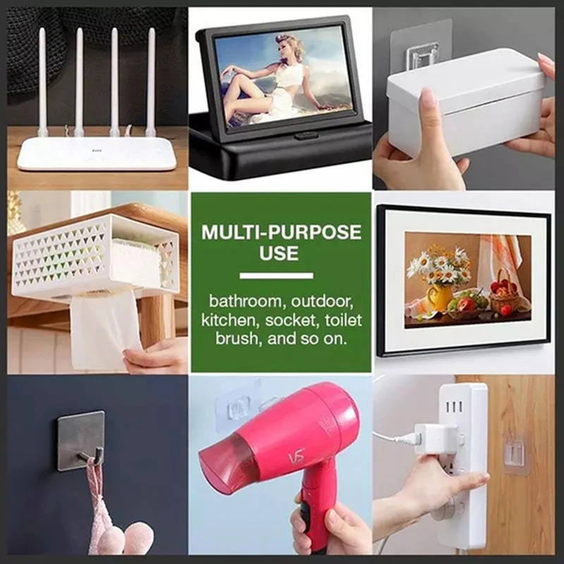 Double-Sided Adhesive Wall Hooks - Image 19