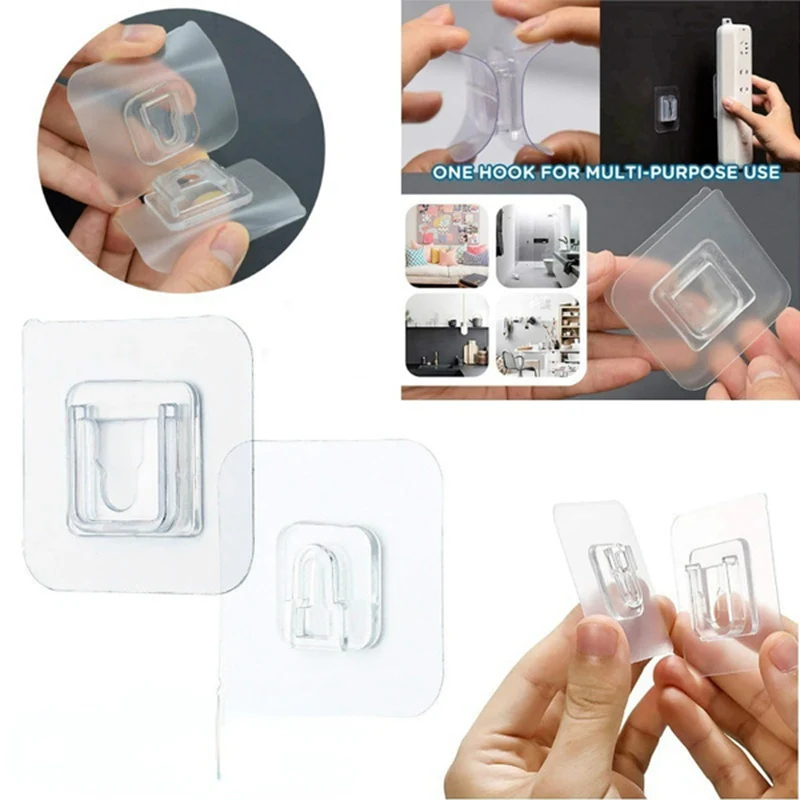 Double-Sided Adhesive Wall Hooks - Image 28