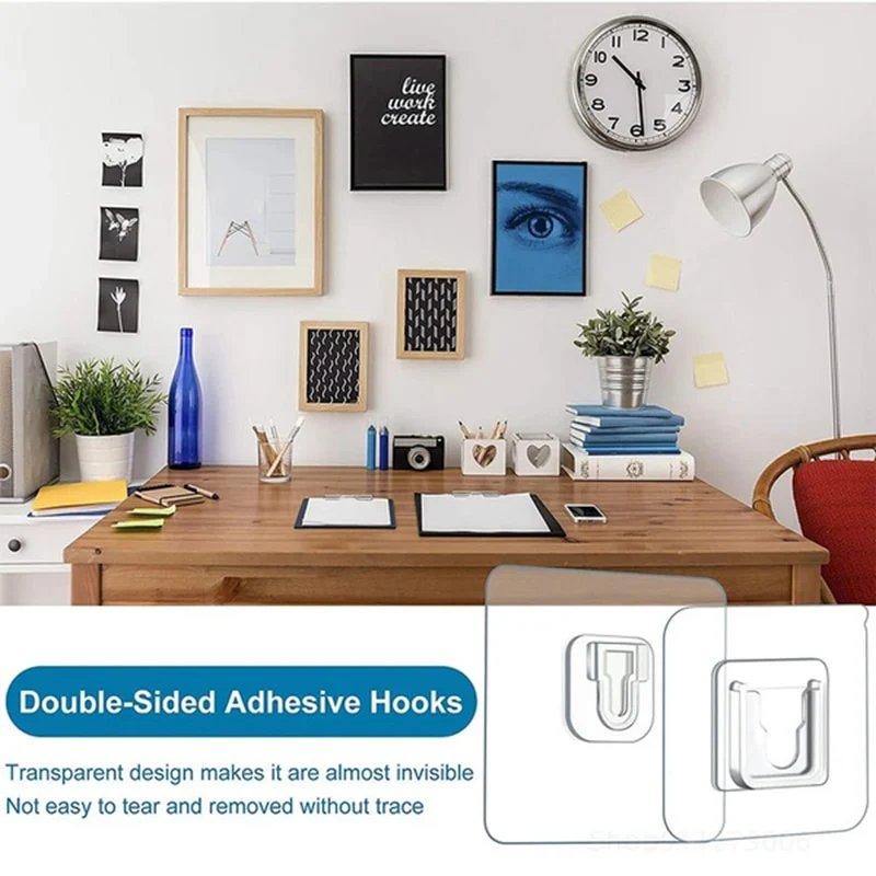 Double-Sided Adhesive Wall Hooks - Image 8