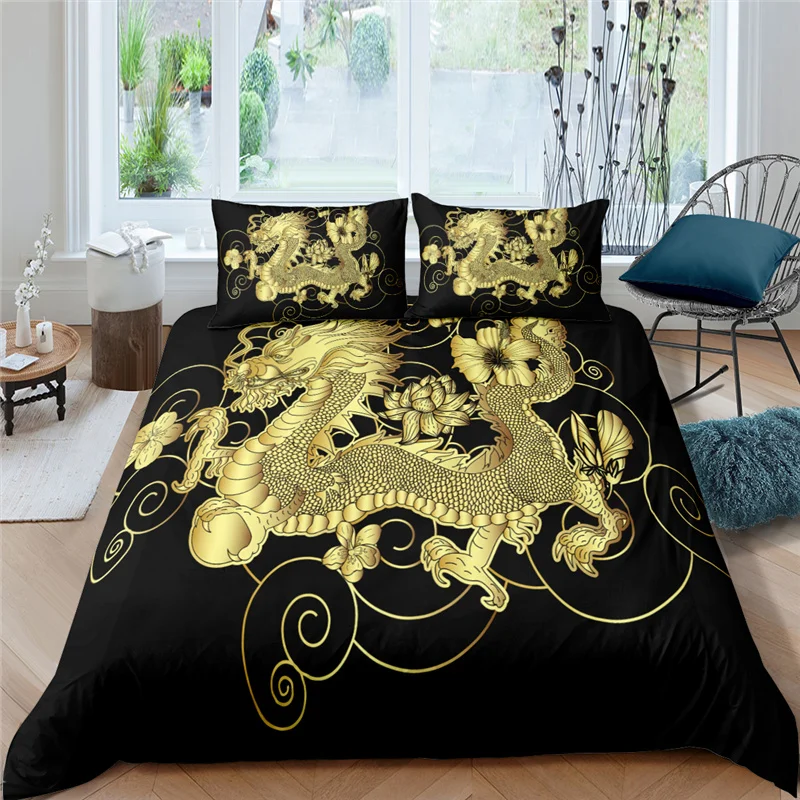 Dragon Duvet Pillow Cover Set - Image 12