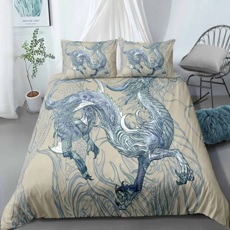 Dragon Duvet Pillow Cover Set - Image 15