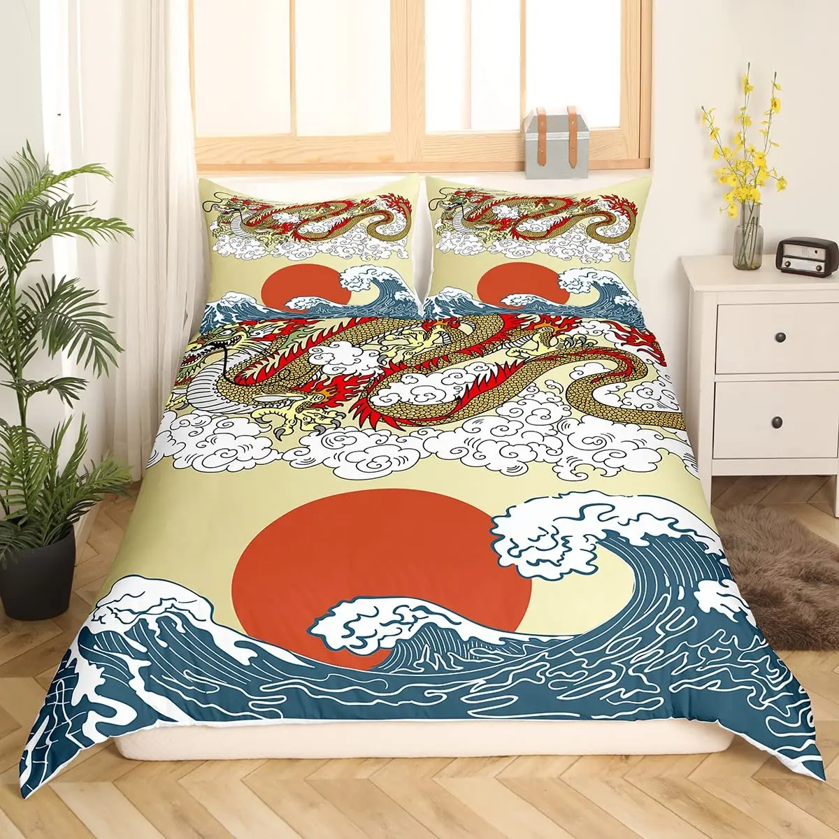 Dragon Duvet Pillow Cover Set - Image 18