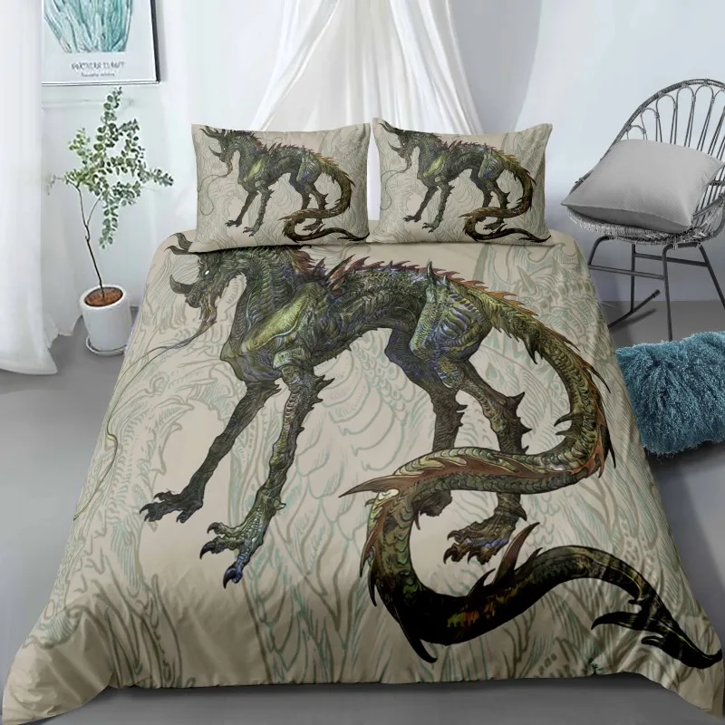 Dragon Duvet Pillow Cover Set - Image 20