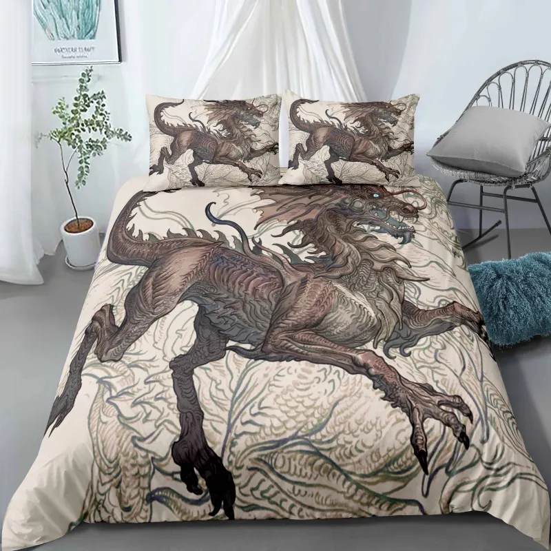 Dragon Duvet Pillow Cover Set - Image 21