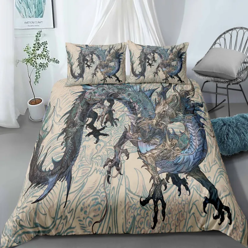 Dragon Duvet Pillow Cover Set - Image 24
