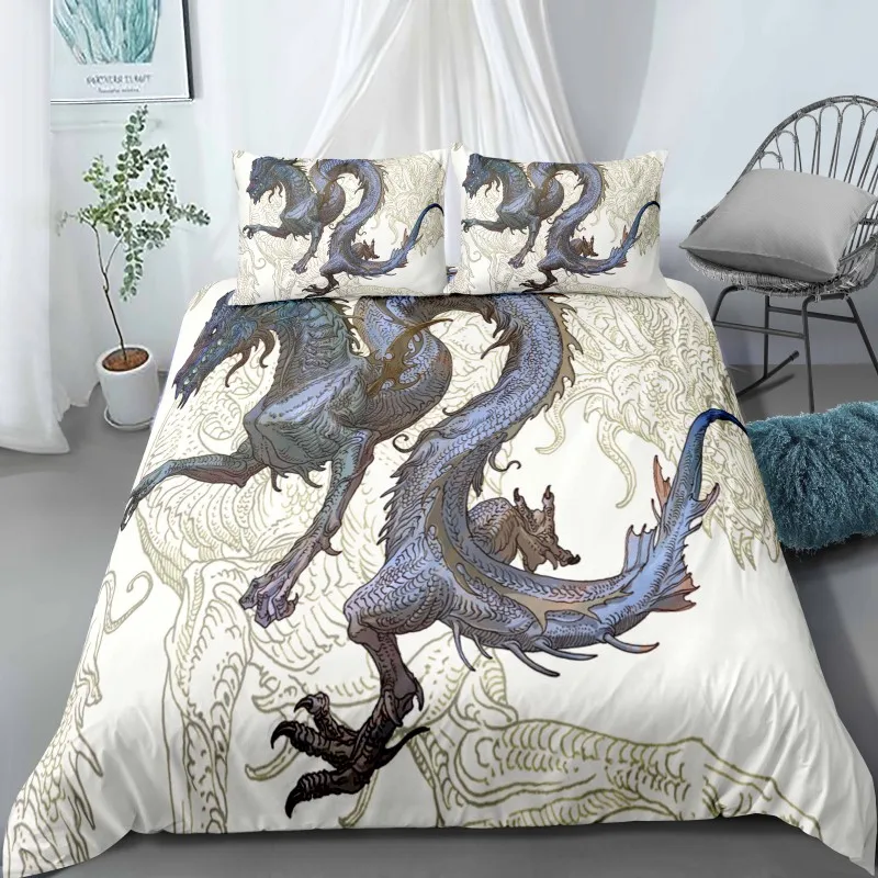 Dragon Duvet Pillow Cover Set - Image 26