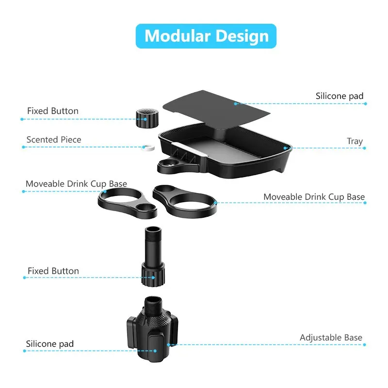 Dual Cup Holder Car Organizer - Image 3