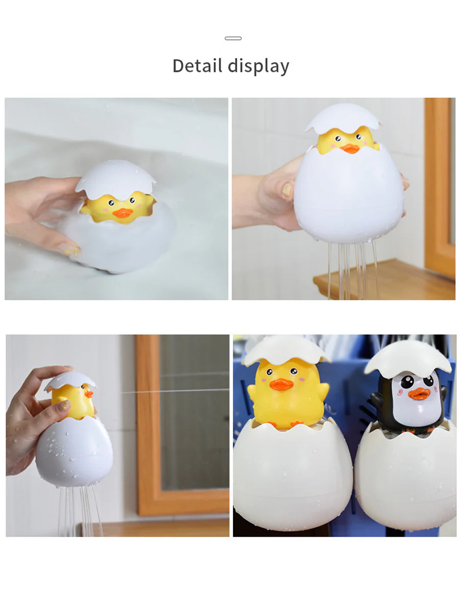 Duck Penguin Egg Shower Toys - Image 36