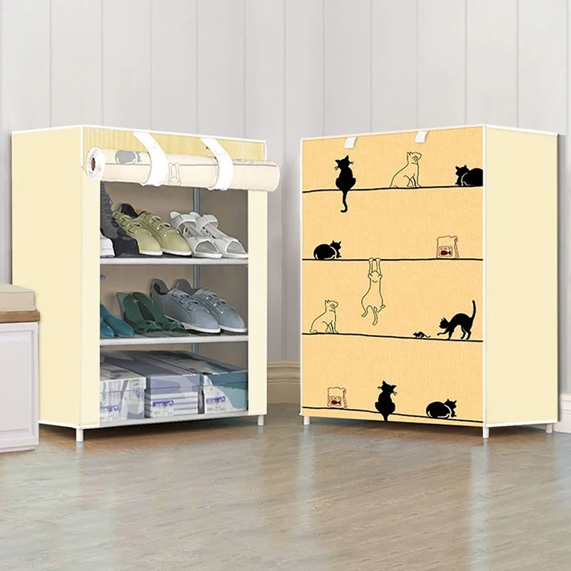 Dustproof Nonwovens Shoe Rack Cabinet - Image 9