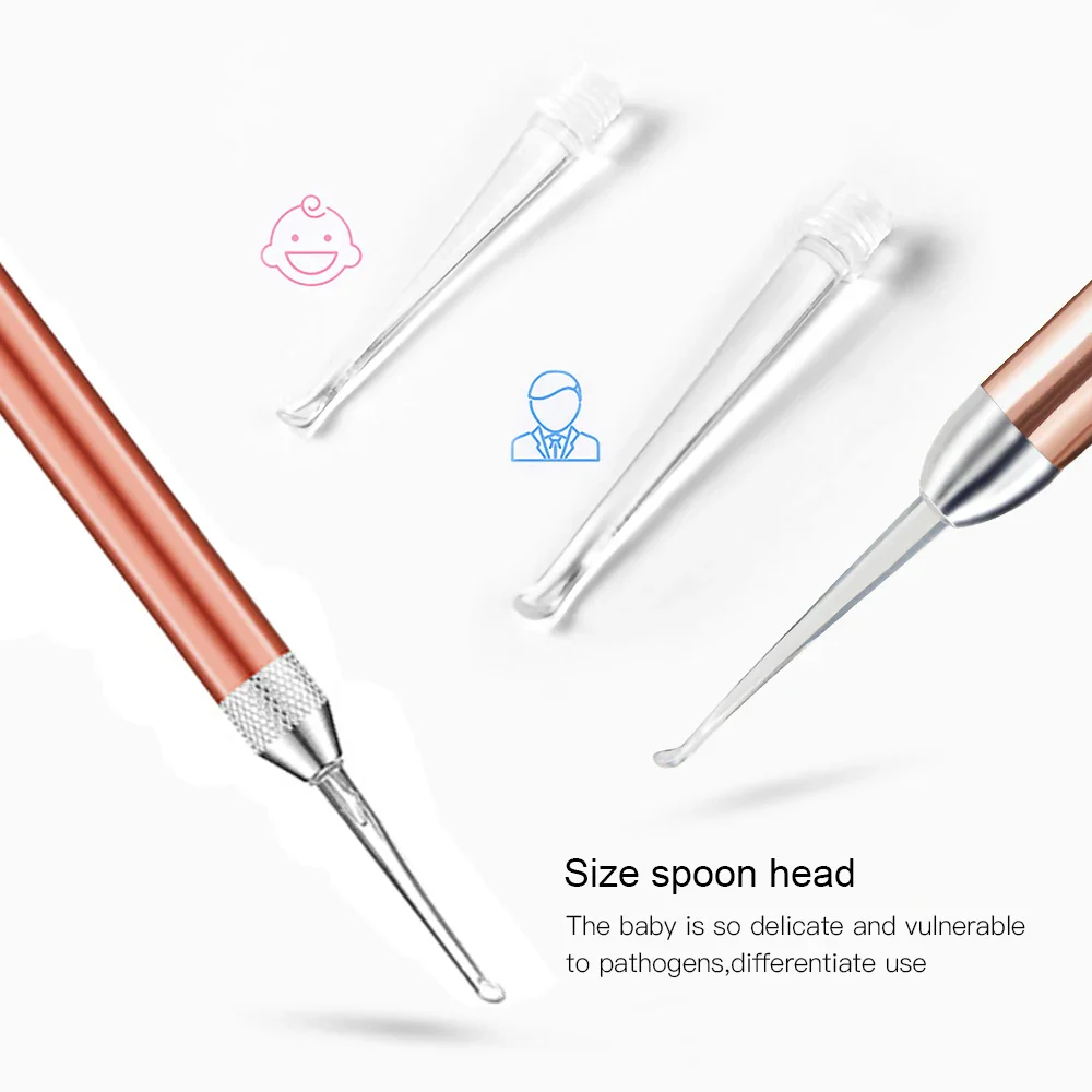 Ear Cleaner Spoon Tweezer - Image 4