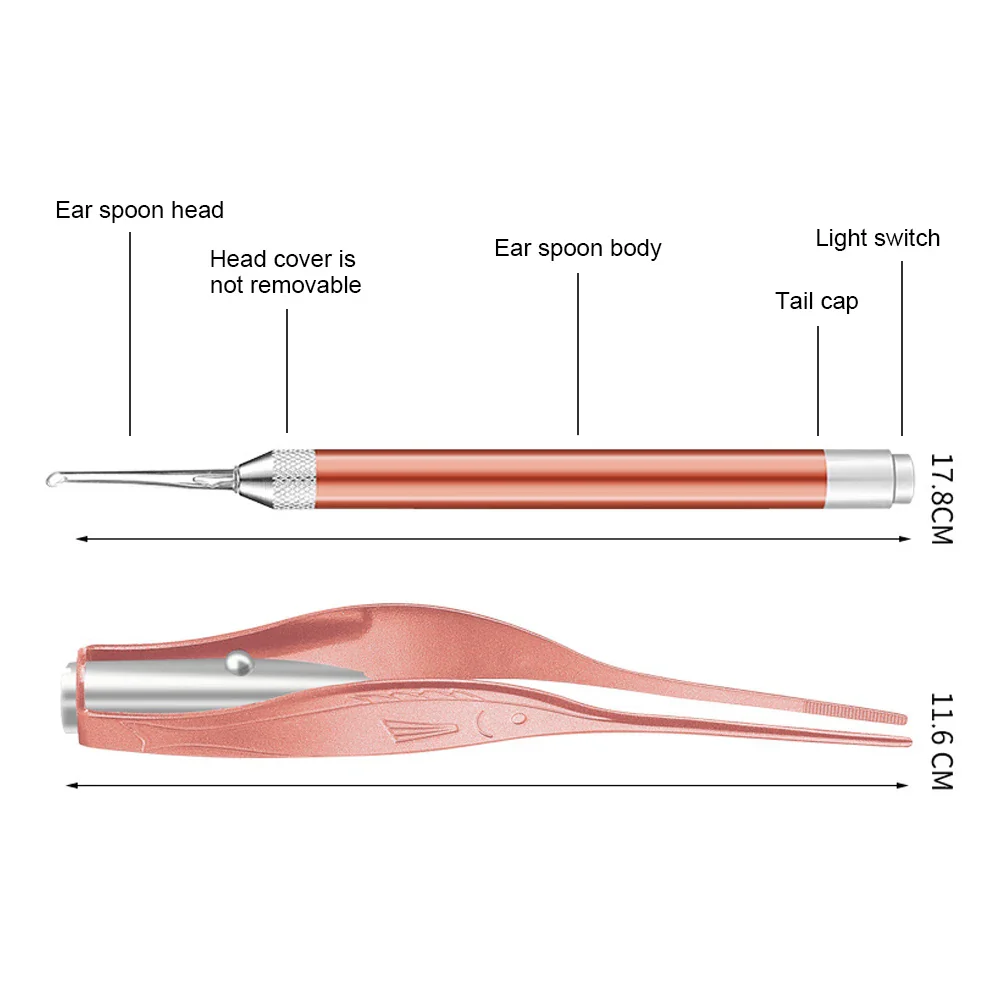 Ear Cleaner Spoon Tweezer - Image 5